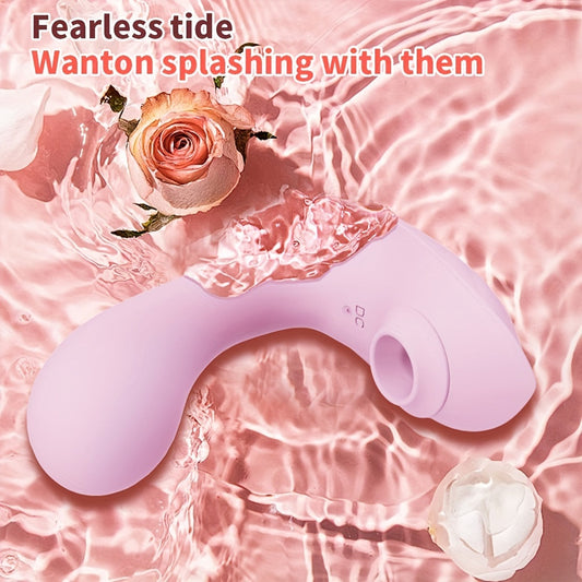 Wearable Butterfly Vibrator Panty - USB Rechargeable. 9-Frequency G-Spot & Clitoral Stimulation with Sucking Massage for Women - Adult Sex Toy for Couples