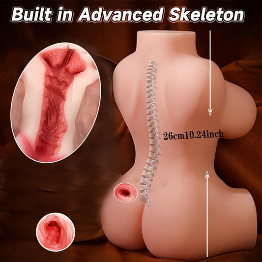 7KG Sex Doll. Male Masturbation Doll. 3-in-1 Female Torso Doll. Large Chest. Buttocks. And Genitals. Full-size Adult Doll Sex Toy. Suitable For Male Orgasm. Realistic Male Masturbator Pocket. Genitals. Male Sex Toy. Suitable For Men