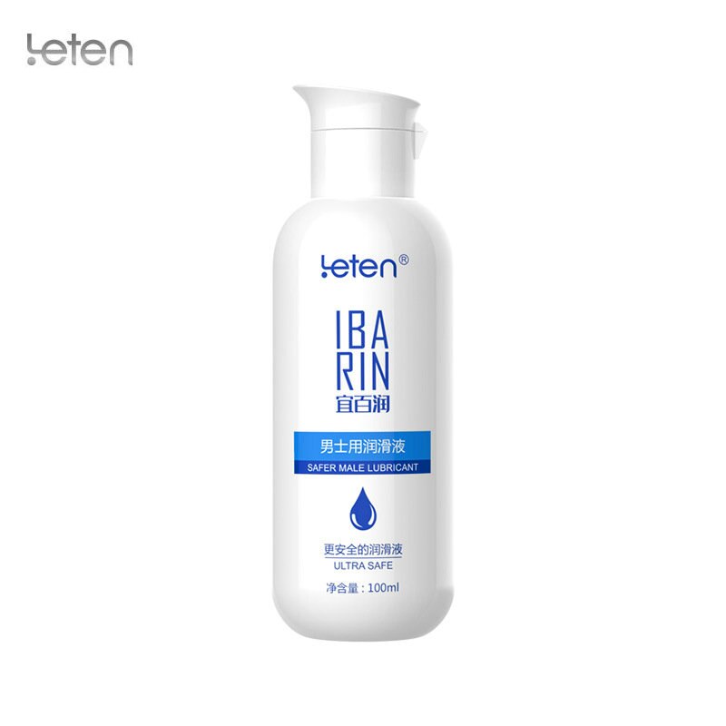 Leten 100ML Safer Male Lubricant Easy To Clean Lubricants Oil Gay Anal Sex Lubricant for Men Adult Sex Product