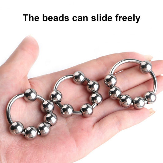 Stainless Cock Ring Sex Increase Orgasms Easy To Use Safe Delay Ejaculation Lock Ring for Men Foreskin Corrector Rings