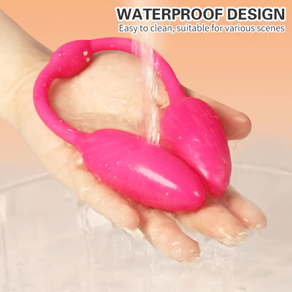 10ความถี่สั่นสะเทือนไข่ Kegel Ball รีโมทคอนโทรล G-Spot กระตุ้นช่องคลอด Anal Plug Butt Plug เร้าอารมณ์เซ็กซ์ทอยสำหรับคู่