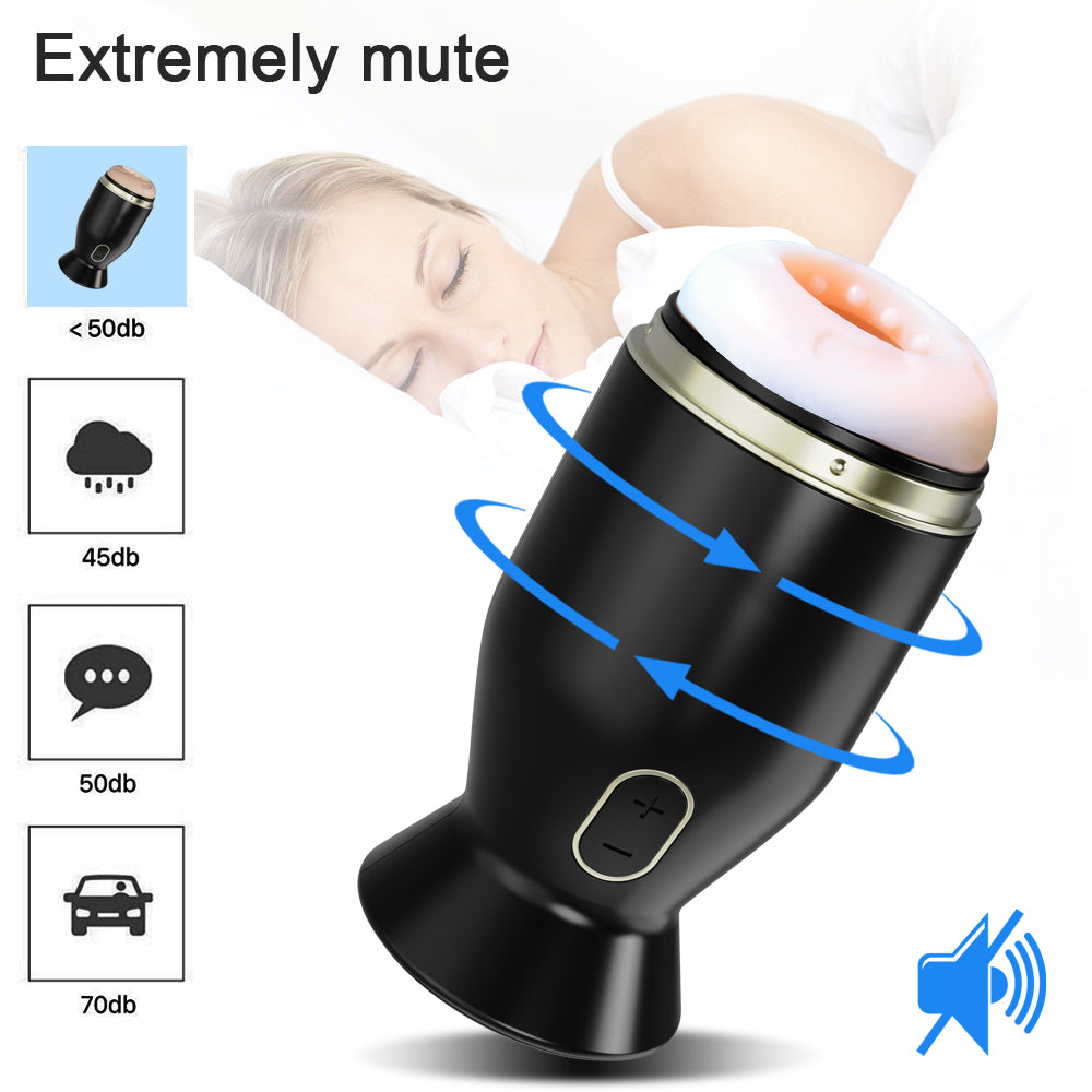 2022ใหม่หมุนอัตโนมัติ Masturbator ชาย Glans เทรนเนอร์อมควยช่องคลอด Masturbation ถ้วยเซ็กซ์ทอยสำหรับชายผู้ใหญ่สินค้า18
