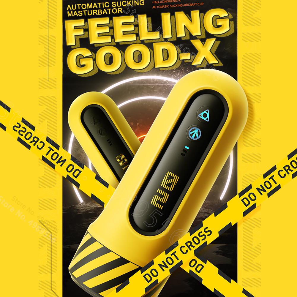 Automatic Masturbator ชายการสั่นสะเทือนอมควย Sucking Machine ซิลิโคนช่องคลอด Masturbation คัพเพศของเล่นผู้ใหญ่สินค้าสำหรับชาย