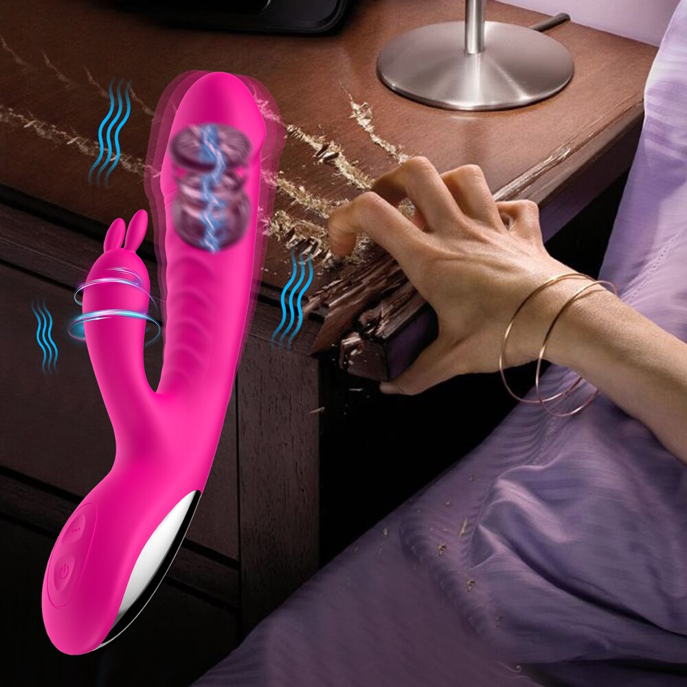 2022 Newest Rabbit Vibrator for Women G-Spot Vagina Massager Female Masturbator Clitoris Stimulator Sex Toy Female for Adults 18