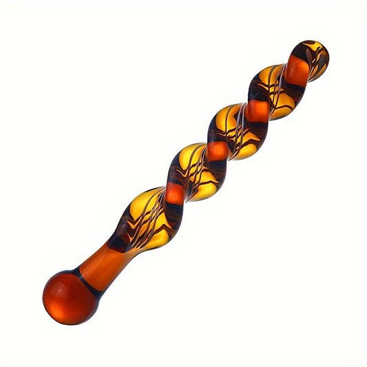 Glass Thread Rotation Anal Plug Dildo Crystal Butt Plug Adult Toys Sex Toys Anal Masturbation Prostate Massage for Couples Men