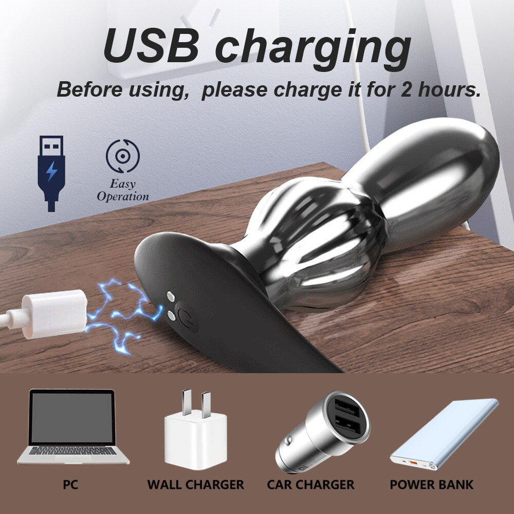 Vibrating penis ring prostate massager for gay couples sex toys penis