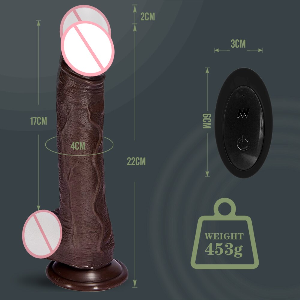 Automatic Masturbation Dildo for Women Heating Orgasm Vibrating Penis for Couples