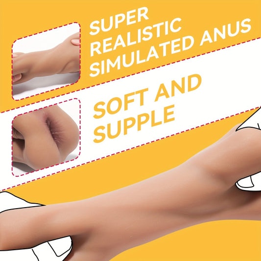 TPE Anal Passage Finger Sleeve - Handheld Anal Sex Toy. 1:1 Anus Restoration. No Battery Needed. for Adults