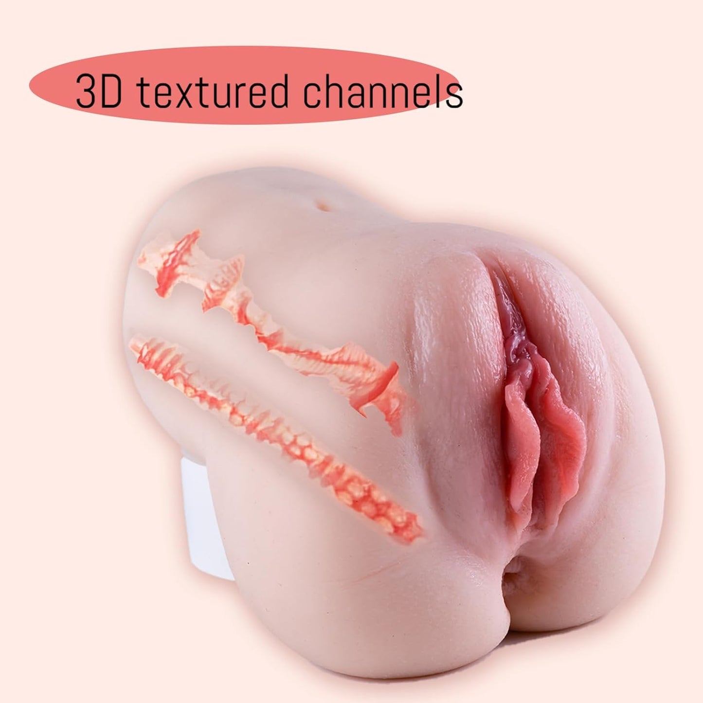 Automatic Male masturbator. 3 Sucking and 7 Vibrating Male Sex Doll. Pocket Pussy with 3D Realistic Pussy Vagina and Anus Channels. Anal Play Doll for Men.Male Sex Toys.Adult Toy for Men.Rechargeable