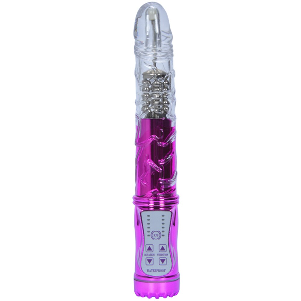 7 Frequency Vibration Female Masturbation Device Vibration Swing Frequency Conversion Black Overlord AV Turn Bead Bar