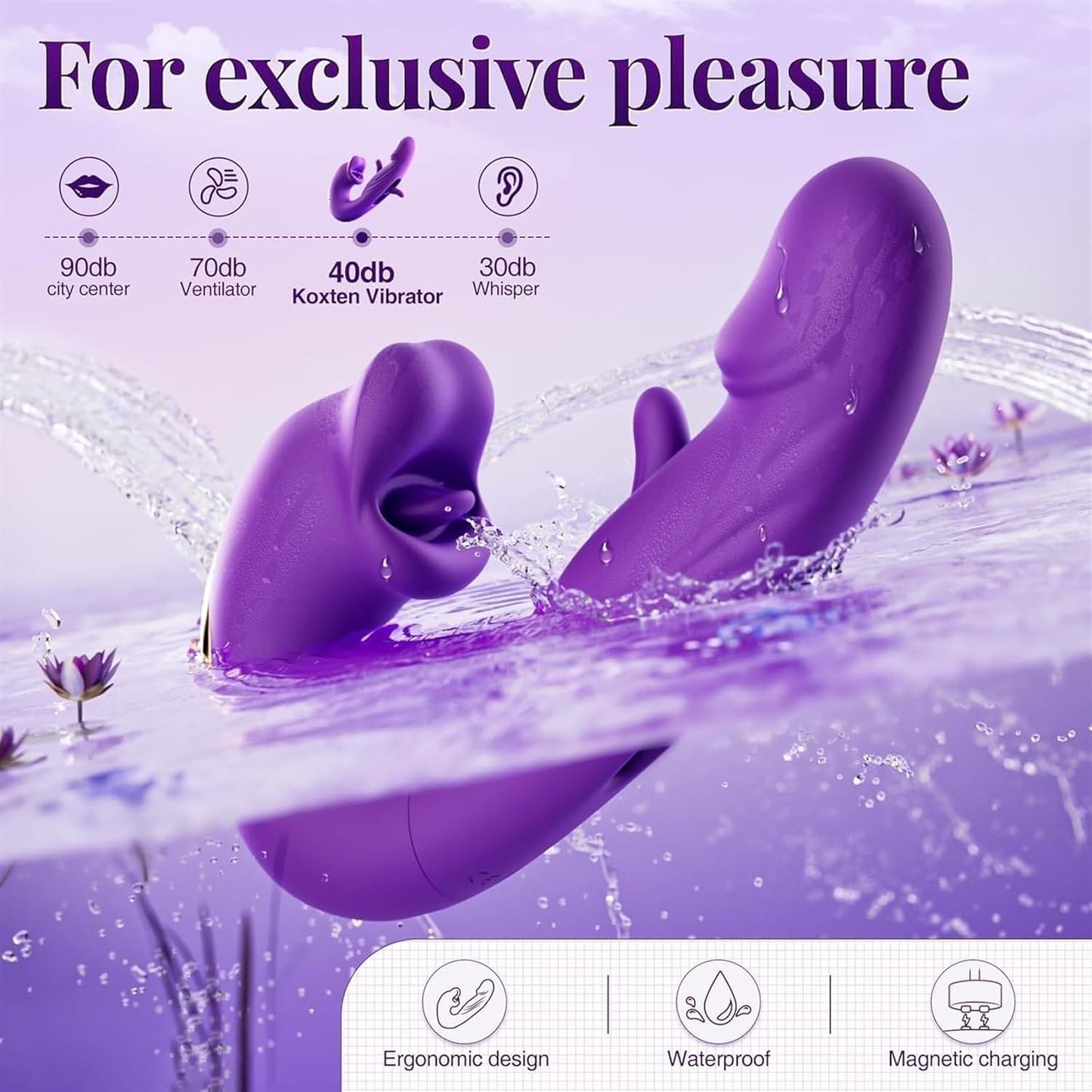 3 in 1 Tongue Licking Finger Flapping G Spot Dildo Vibrator Sex Toys for Women Clitoral Stimulation Massager Adults Masturbator