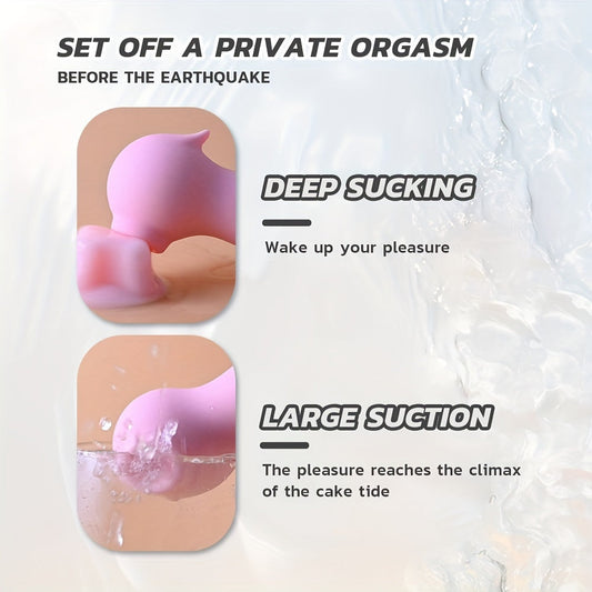 Clitoral Suction Vibrator Silicone 10 Frequencies Vibration Vaginal Massager Sex Toys USB Rechargeable
