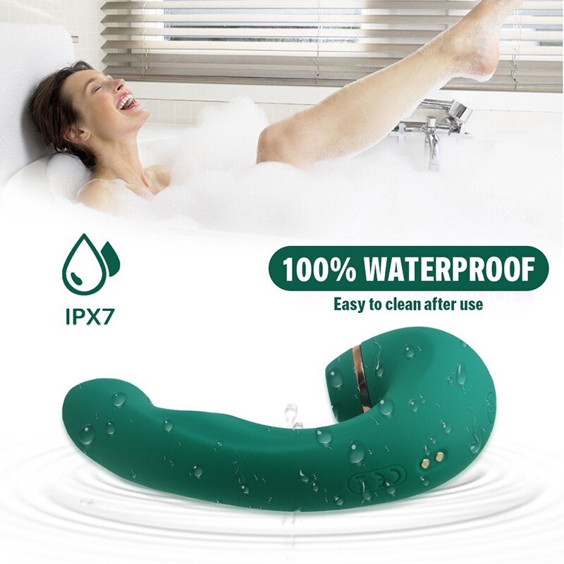 Abhoth Female Vibrator Sex Toys Sucking Vibrator 10 Frequency Vibration + Sucking G Spot Stimulation Masturbator Adult Products