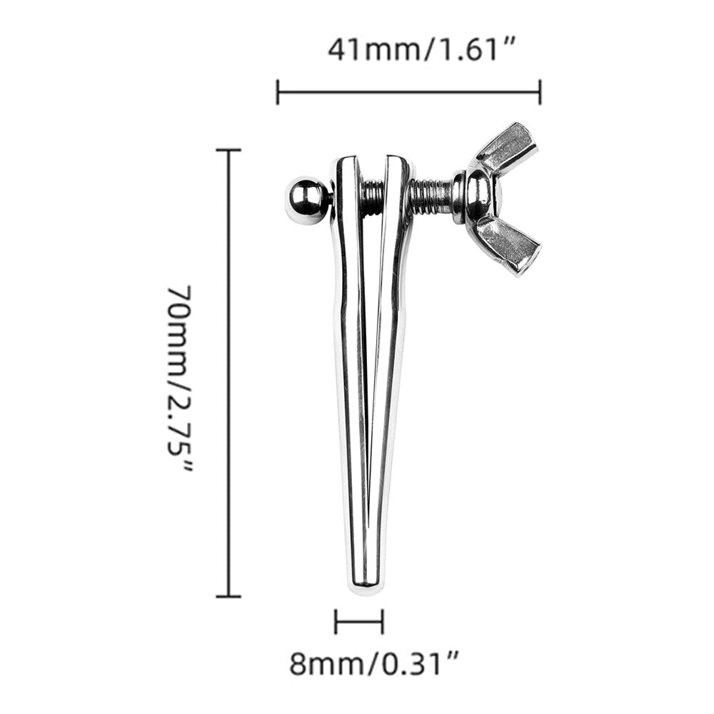 Adjustable Metal Urethral Dilators Urethral Catheter Penis Plug SM Adults Game Toy Penis Stimulator Masturbator Sex Toys For Men