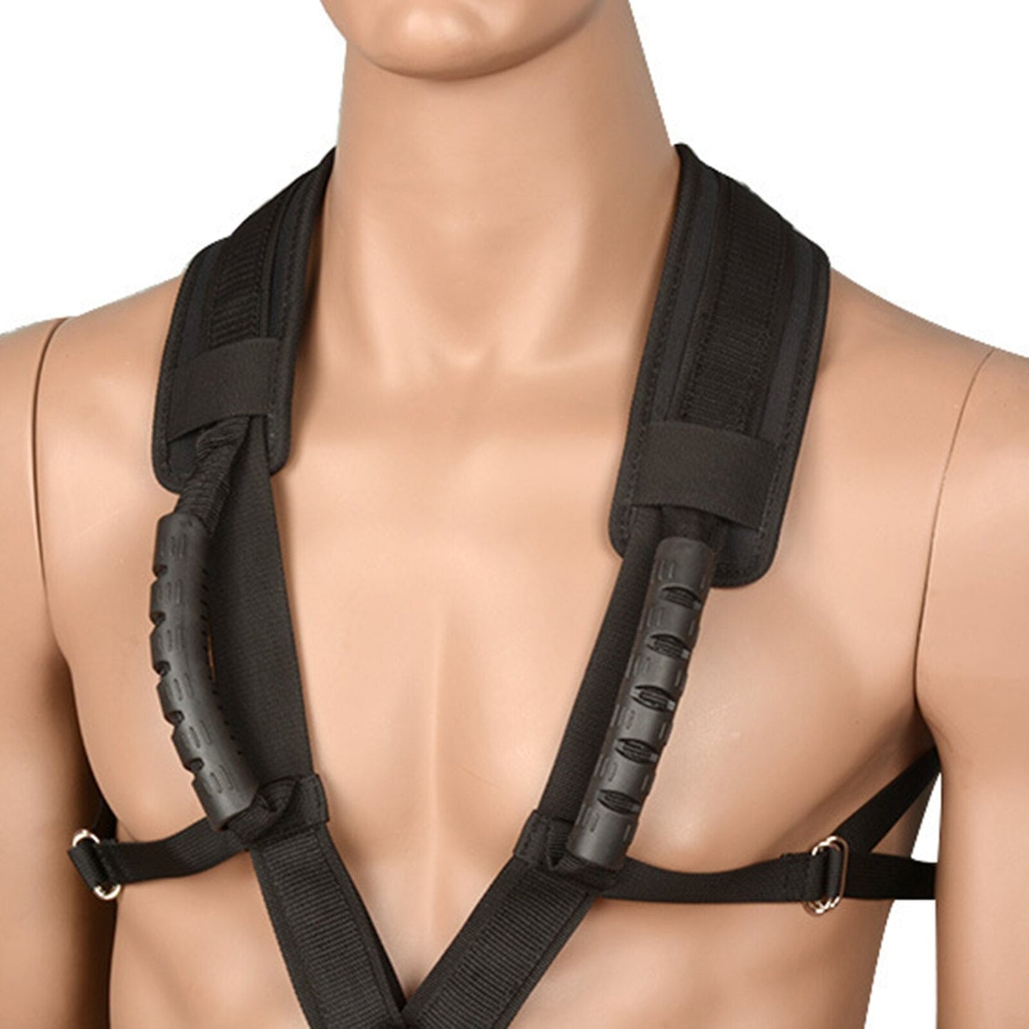Adult Couple Sex Love Door Swing Creative Flirting Toy Hanging Bondage Straps Easy Access Portable Thigh Restraint Sling