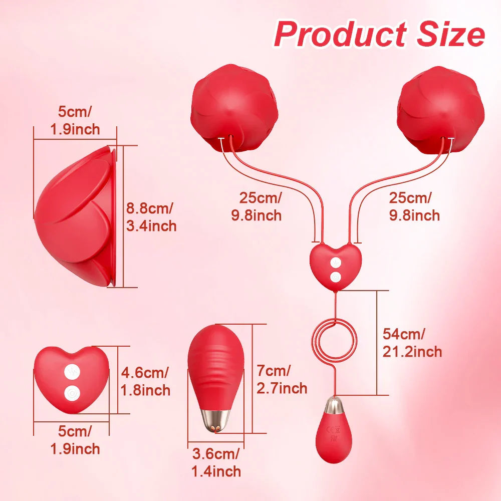 Adult Toys Nipple Vibrator Masturbation Tools for Women Nipple Toy Vibration Penetration Vagina Vibrator Stimulator Sex Toys 18+