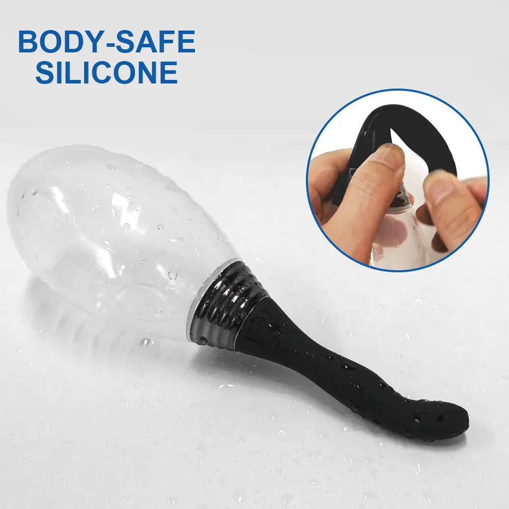 Anal Butt Plug Cleaner Health Enema Rectal Shower Vagina Enemator Intimate Goods Anus Sex Toy Tool for Women Men Adult Rinser