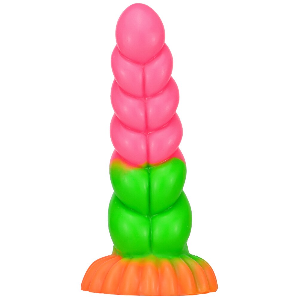 Soft Long Anal Plug Dildo, Large Butt Plug Suction Cup Adult Erotic Sex Toy for Women Men Prostate Massage Big Anus Dilator