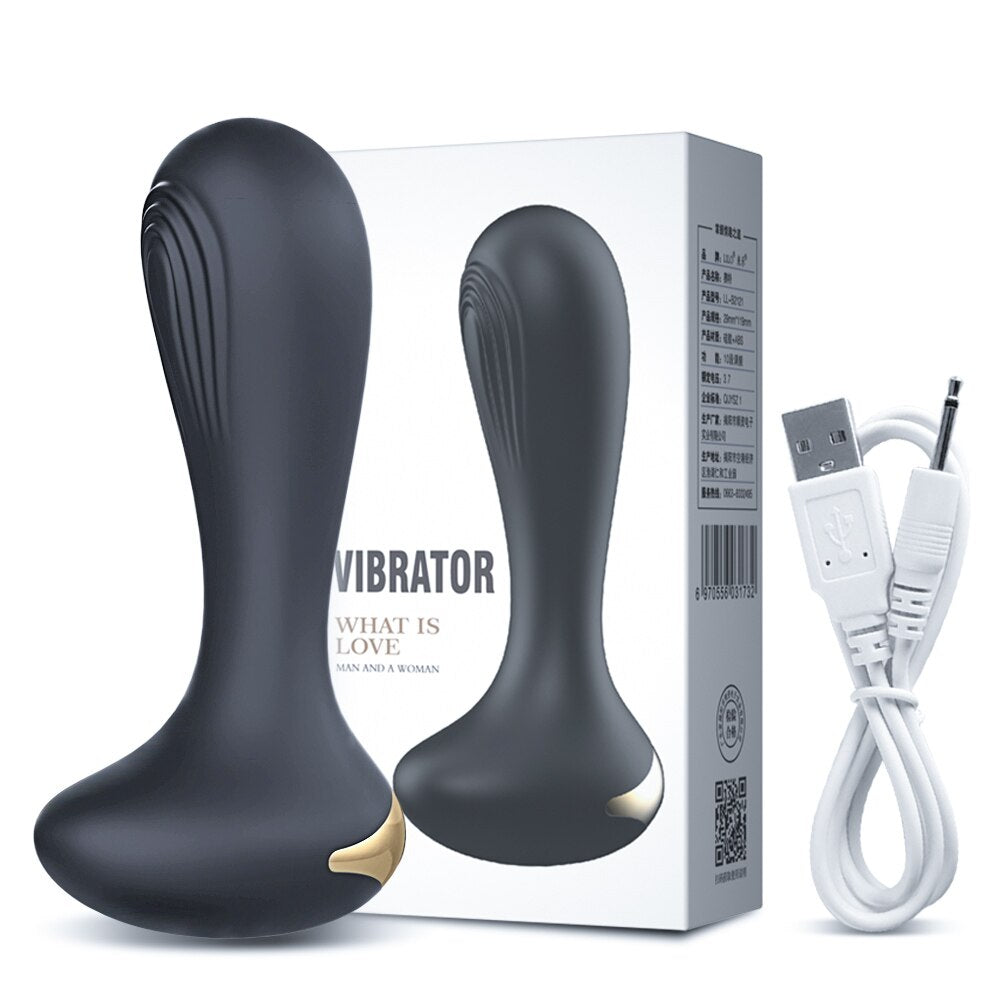 Anal Plug Vibrator หญิงเร้าอารมณ์ Butt Plug สำหรับผู้หญิงชายหญิง Buttplug ซิลิโคนเซ็กซ์ทอยสำหรับ Man หรือเกย์