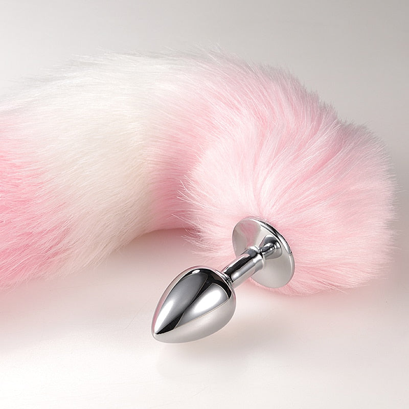 Anal Toys Tail Plug In The Ass Metal Butt Plug for Women Fox Tail Erotic Sex Shop Anal Dilator Buttplug Adults Goods for Couples