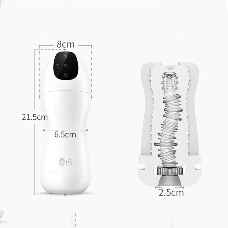 Automatic Masturbators Electric Blowjob Vacuum Sucking Artificial Vagina realistic Pussy Sex Toys for Men Telescopic Male Toyes