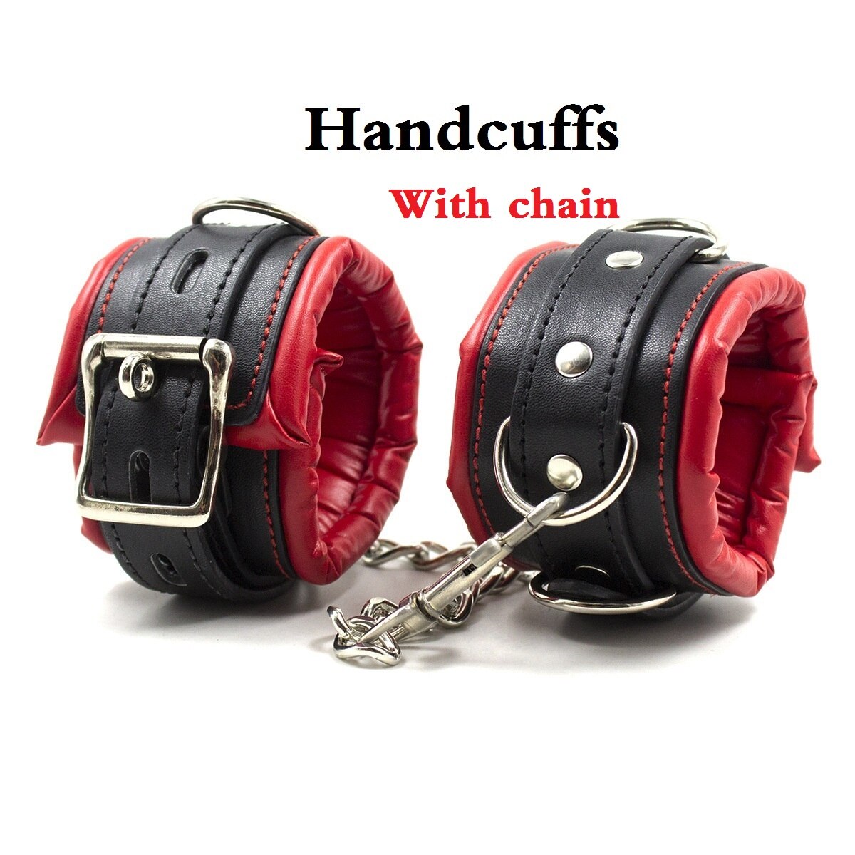 BDSM อุปกรณ์บอนเดจ สเปรดเดอร์บาร์สเตนเลสแบบถอดได้ กุญแจมือสำหรับทาส โซ่ข้อเท้า อุปกรณ์ตรึงขา SM คอสเพลย์ ของเล่นทางเพศสำหรับคู่รัก