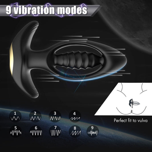 การสั่นสะเทือน Butt ปลั๊ก Dildo Vibrator นวดไร้สายรีโมทคอนโทรล Anal Plug G-Spot กระตุ้นของเล่นเพศสำหรับ Man/ผู้หญิง