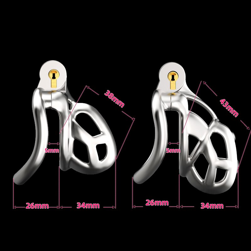CHASTE BIRD 316 Stainless Steel Python V2.0 3D Printed Cock Mamba Cage Penis Ring Male Cobra Chastity Device Adult Sex Toys