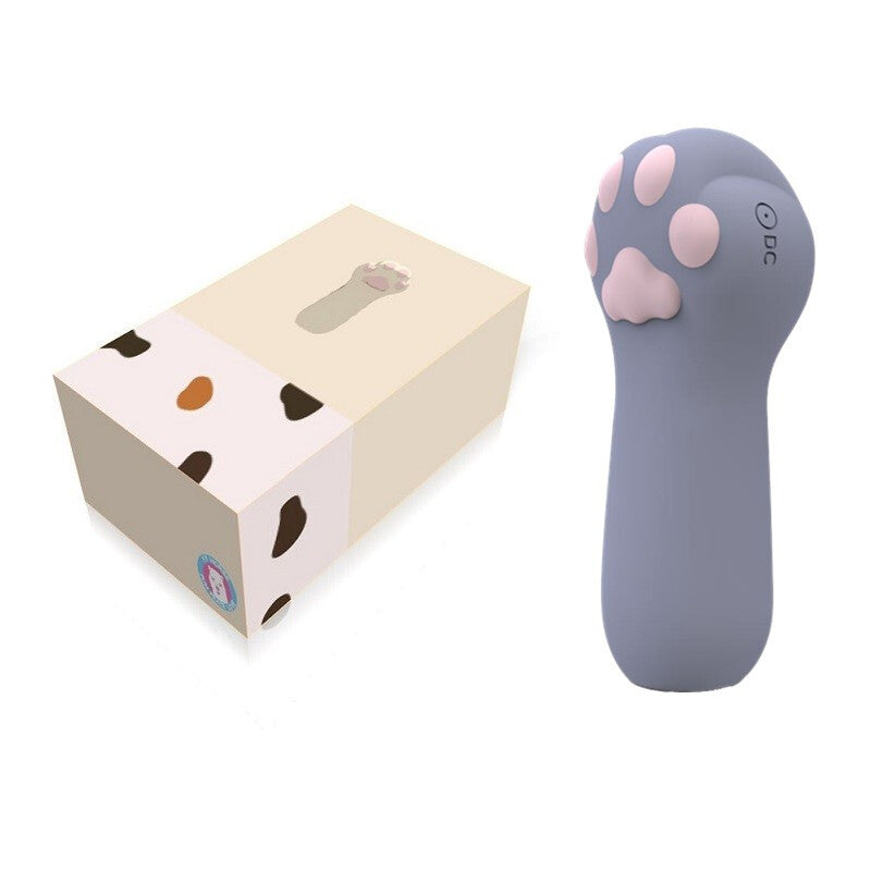 Cat Claw ปลายนิ้ว Vibrator ซิลิโคนแบบพกพาการ์ตูนเตียง Vibrator G Spot Clitoris Stimulator เซ็กซ์ของเล่นสำหรับผู้หญิง