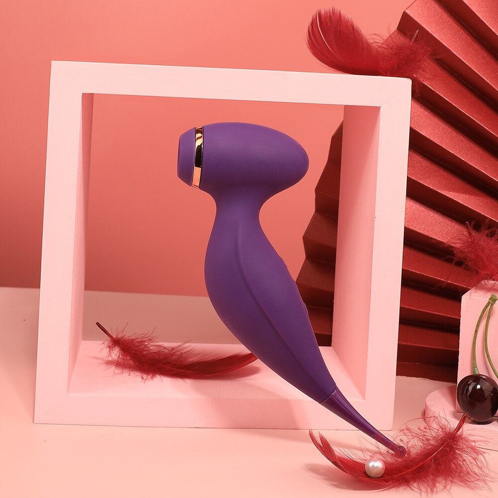 Clit Sucker Vibrator หัวนมที่มีประสิทธิภาพดูด Blowjob Clitoris Stimulator เพศเร้าอารมณ์ของเล่นสำหรับผู้หญิงช่องคลอด Masturbator ผลิตภัณฑ์