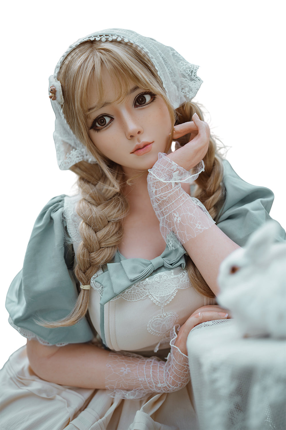 Thailand/Ang Thong Province Stock - Kindra 164cm Full Silicone Lovely Lolita Hyper Realistic Sex Doll NO.1044