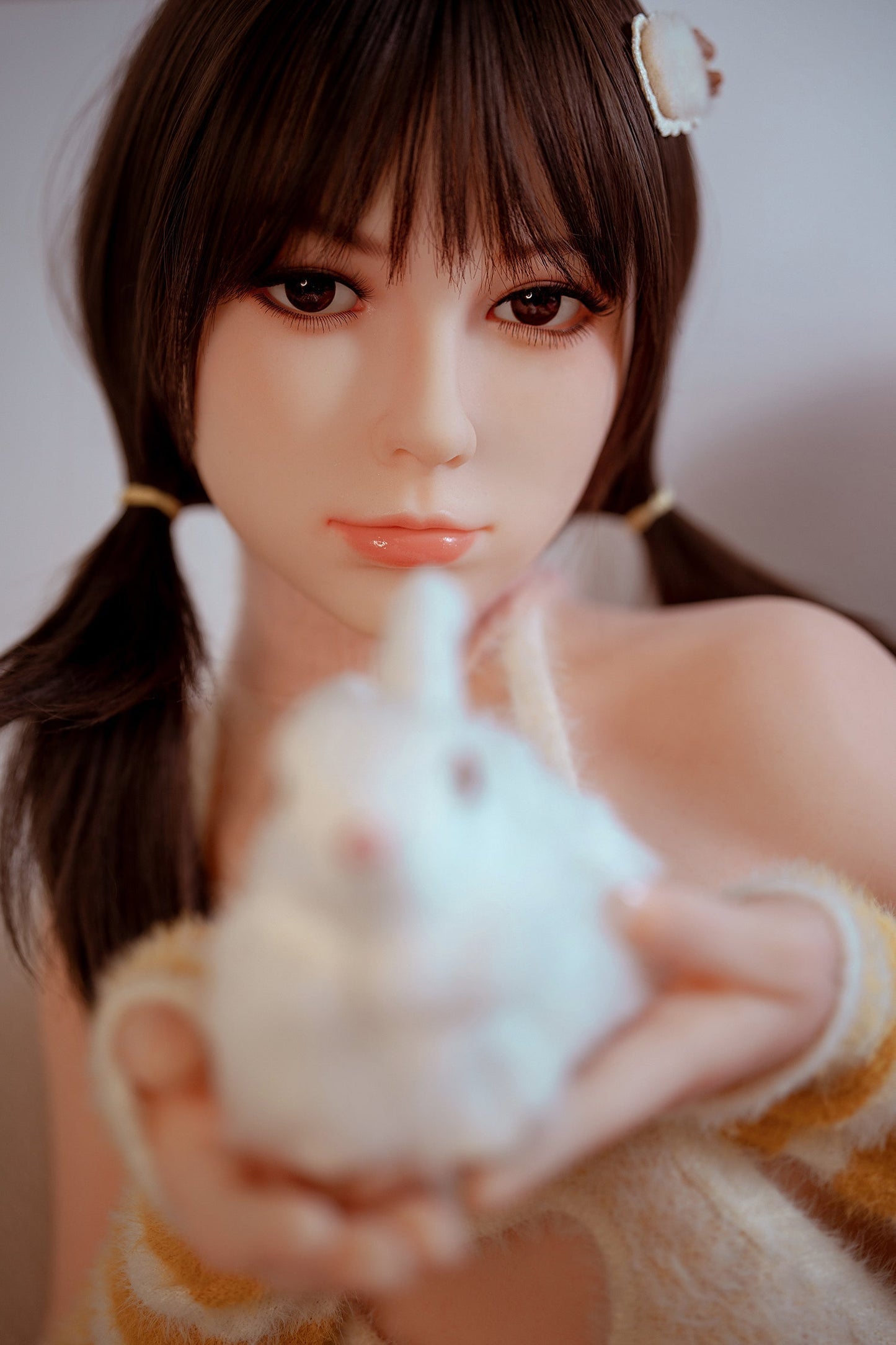 Norma / หัว TPE ทั้งตัว 150 ซม. ตุ๊กตาเพศหญิงชาวเอเชียอกแบนสมจริง [thdoll-1008]
