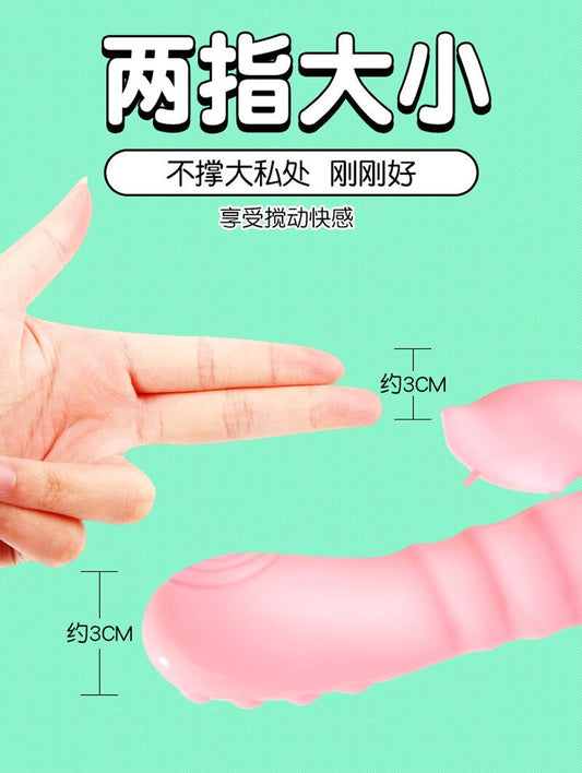 กระต่าย G Spot Dildo Vibrator Clitoris เครื่องกระตุ้นอวัยวะเพศชายการสอดใส่คู่ลิ้นเลีย Double Rod เซ็กซ์ทอยสำหรับผู้หญิงผู้ใหญ่