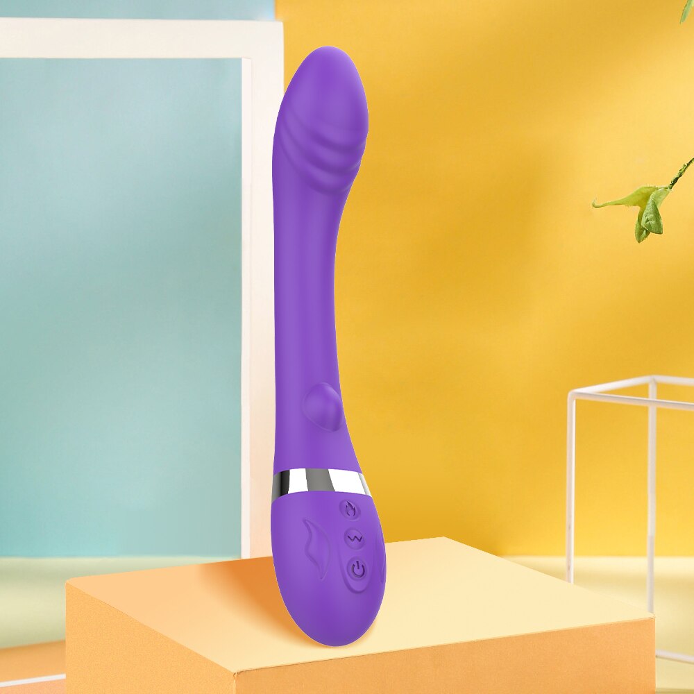 เครื่องนวดช่องคลอด G-Spot แบบสั่นที่มีประสิทธิภาพ สำหรับผู้หญิง กระตุ้นคลิตอริส Magic Wand ของเล่นผู้ใหญ่ 18+ เครื่องช่วยตัวเองสำหรับผู้หญิง