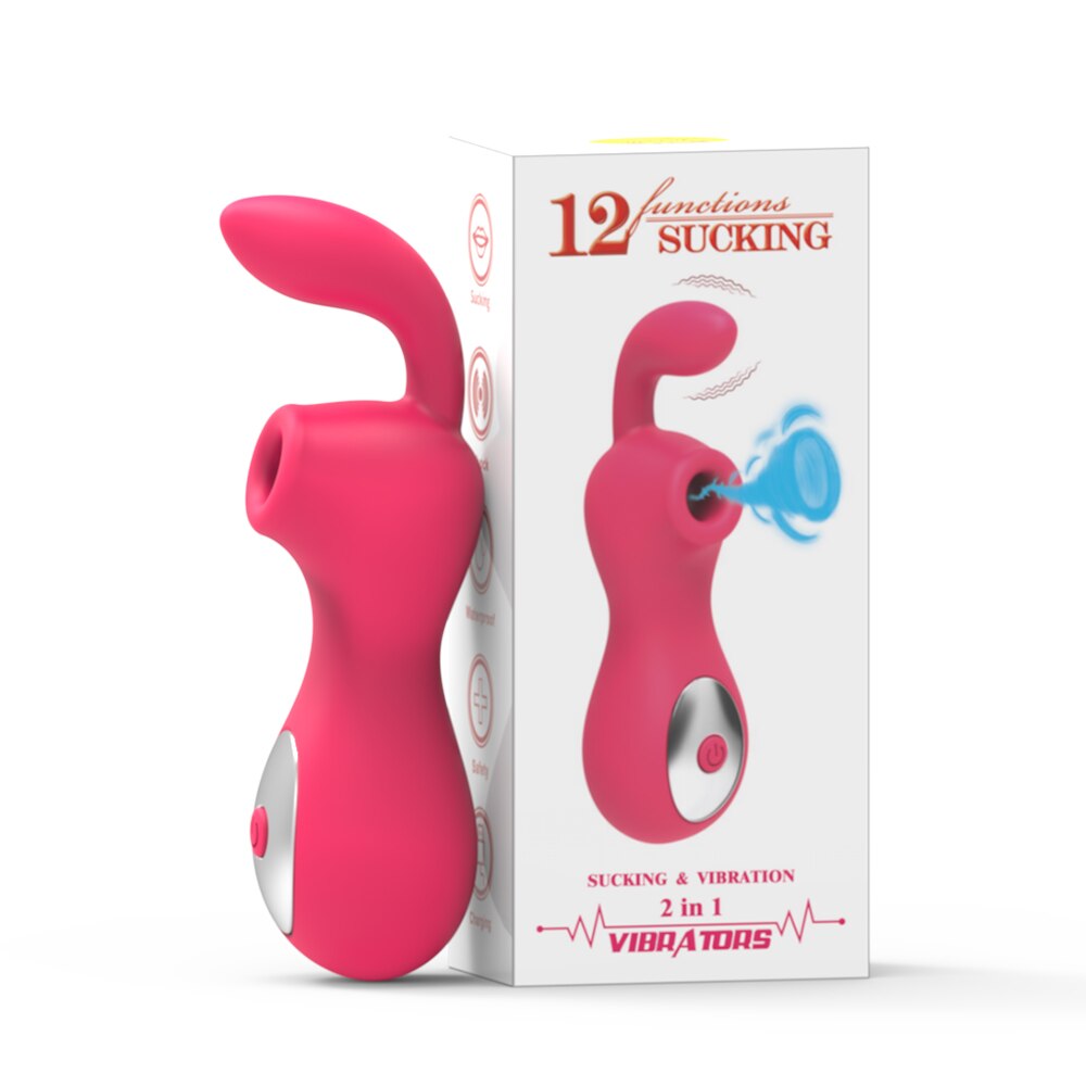 เครื่องสั่นคลิตอรัลเครื่องดูดช่องคลอดดูด G Spot สำหรับผู้หญิงอุปกรณ์กระตุ้นหัวนมสูญญากาศเซ็กซ์ทอยสำหรับผู้ใหญ่ผู้หญิง