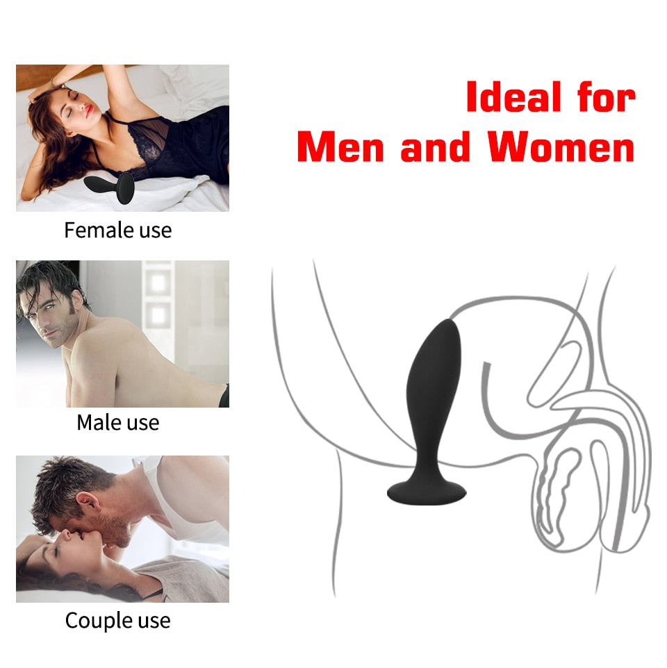 3pcs Anal Plugs Buttplug Training Set Silicone Suction Anus Sex Toys for Women Men Male Prostate Massager Butt Plug Gay Bdsm Toy