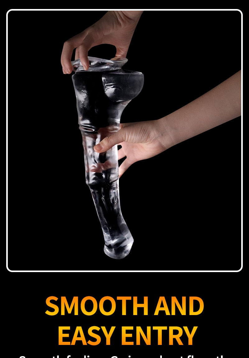 Horse Whip Anal Plug/Dilator /Sex Toys for Men Women Prostate Massager G-spot Stimulation Butt Dildo Masturbator Adult Toy