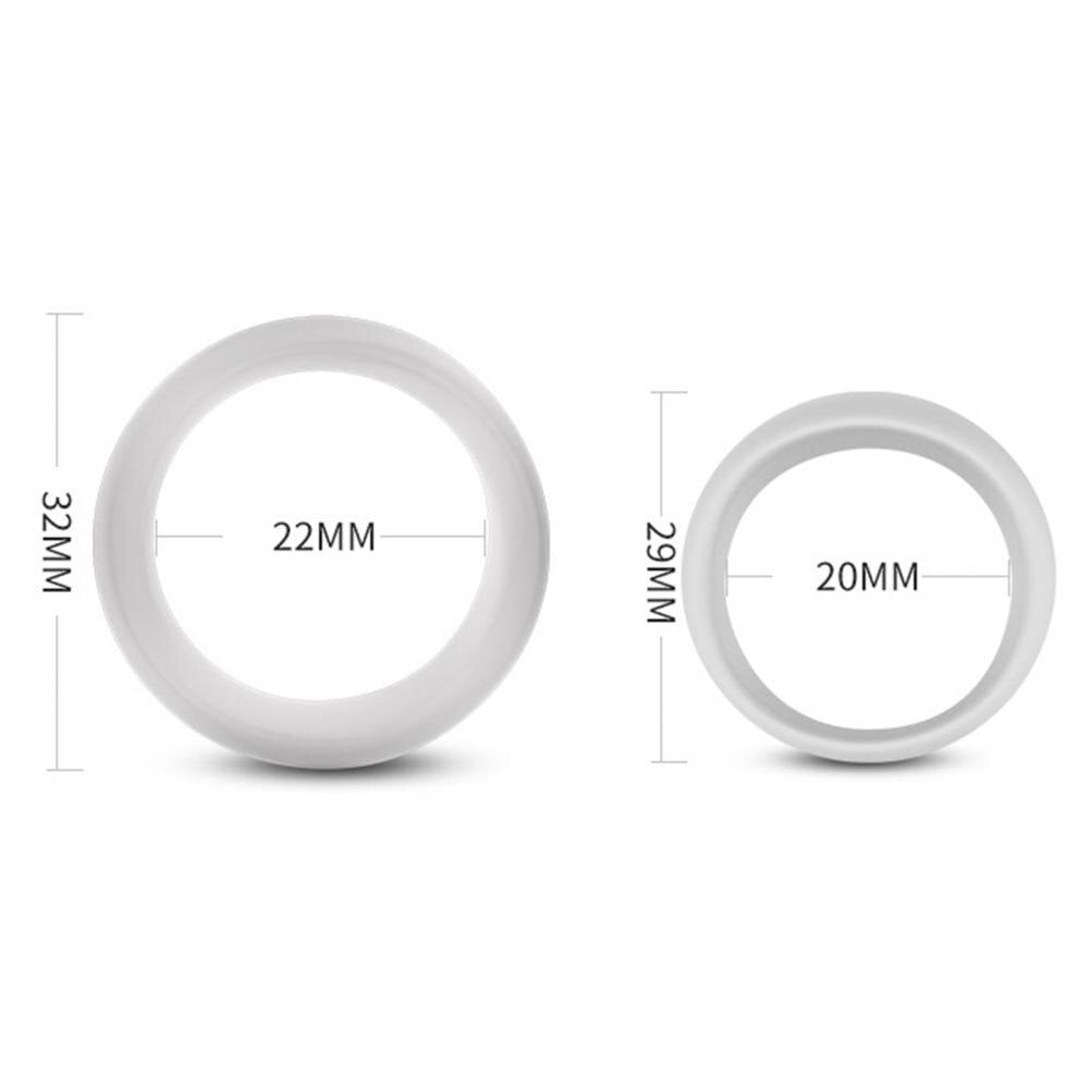 Foreskin Corrector Ring Cock Ring Long-lasting Delay Ejaculation Soft Sillicone Premium Quality Penis Ring Sex Toys for Couple