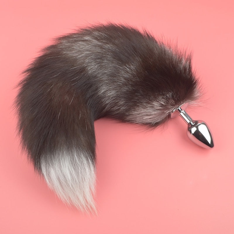 Anal Plug Anal Sex Toys Sex Toys Anal Bunny Sex Toys Stainless Steel Bunny Tail Hairy Anal Plug Tail Anal Toy