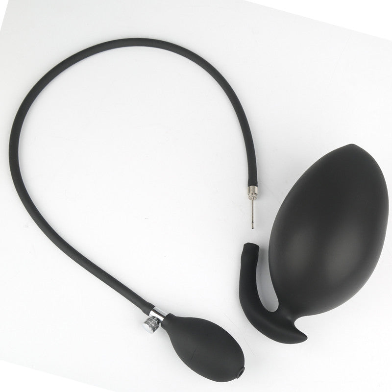 Inflatable 250MM Super Large Silicone Anus Dilator Anal Plug Dildo Pump Women Sex Toys Butt Vagina Stimulate Prostate Massage 18