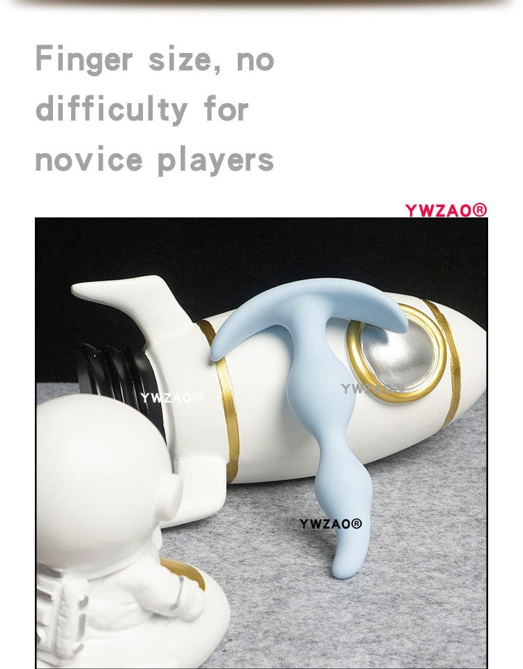 YWZAO Ass Women Sex Toys Men Intimate Silicone Erotic Bdsm Goods Big Butt Prostate Massager for Adults 18 Anal Plug G05