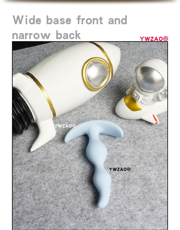 YWZAO Ass Women Sex Toys Men Intimate Silicone Erotic Bdsm Goods Big Butt Prostate Massager for Adults 18 Anal Plug G05
