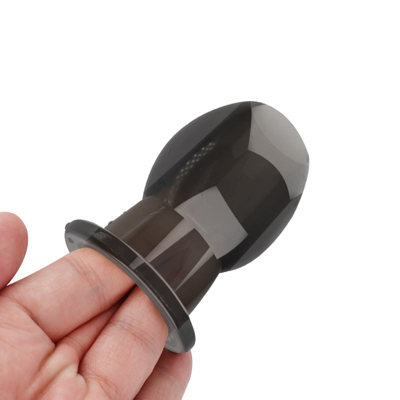 Hollow Vagina Butt Plug with Stopper Plug Anal Expender Anal Dilator Speculum Men Prostate Massage Sex Toy for Gay