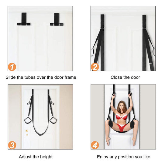 Hot SM Carmen Sex Swing Sex Toys Adult Supplies Couple Toys Couple Cushion Posture Swing Furniture