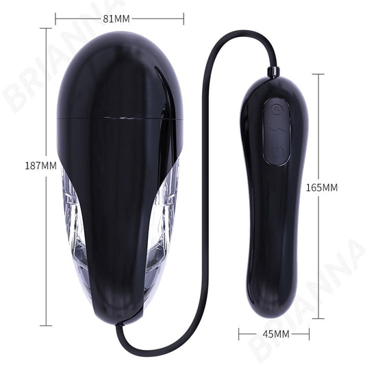 Japanese ชาย Masturbator 18ช่องคลอดดูดชาย Vibrator Ejaculation Exerciser สำเร็จความใคร่คัพเพศของเล่นสำหรับผู้ชาย Masturbators
