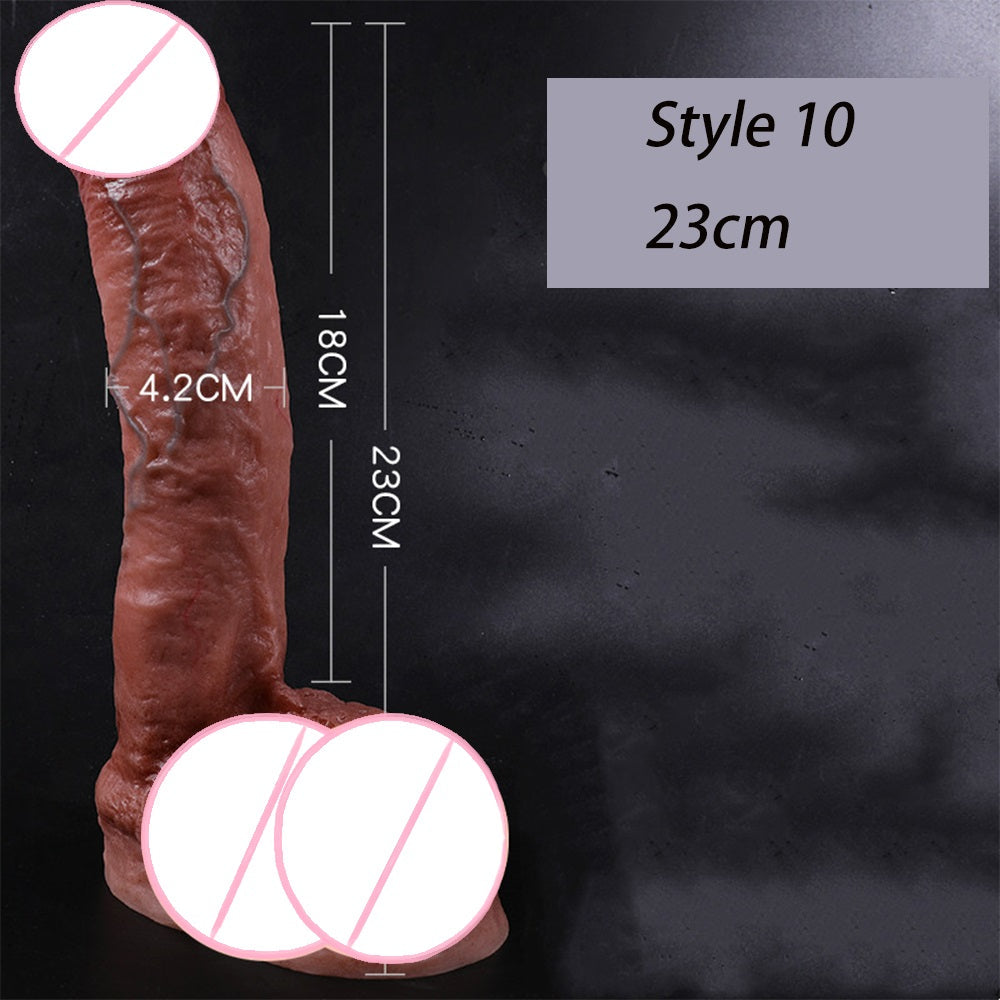 สมจริง Penis ขนาดใหญ่ Dildos พร้อมถ้วยดูดสำหรับผู้หญิงเลสเบี้ยนของเล่น Big ปลอม Dick ซิลิโคนสำเร็จความใคร่ผู้ใหญ่เพศผลิตภัณฑ์