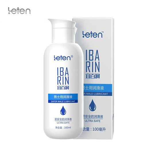 Leten 100ML Safer Male Lubricant Easy To Clean Lubricants Oil Gay Anal Sex Lubricant for Men Adult Sex Product