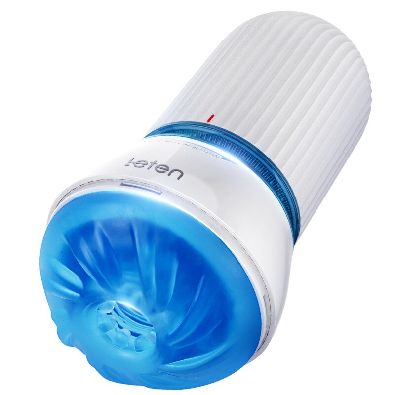 Leten Adjustable Air Sucking Male Masturbator Cup Blowjob Sex Machine Vagina Glans Stimulator Oral Sex Toys for Men Masturbation