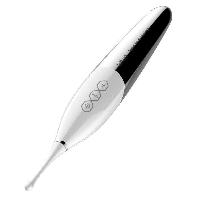 Leten Clit G-Spot Stimulator อัลตราโซนิก เครื่องสั่นความถี่สูง ออร์แกสมเร็ว ของเล่นทางเพศซิลิโคนสำหรับผู้หญิง
