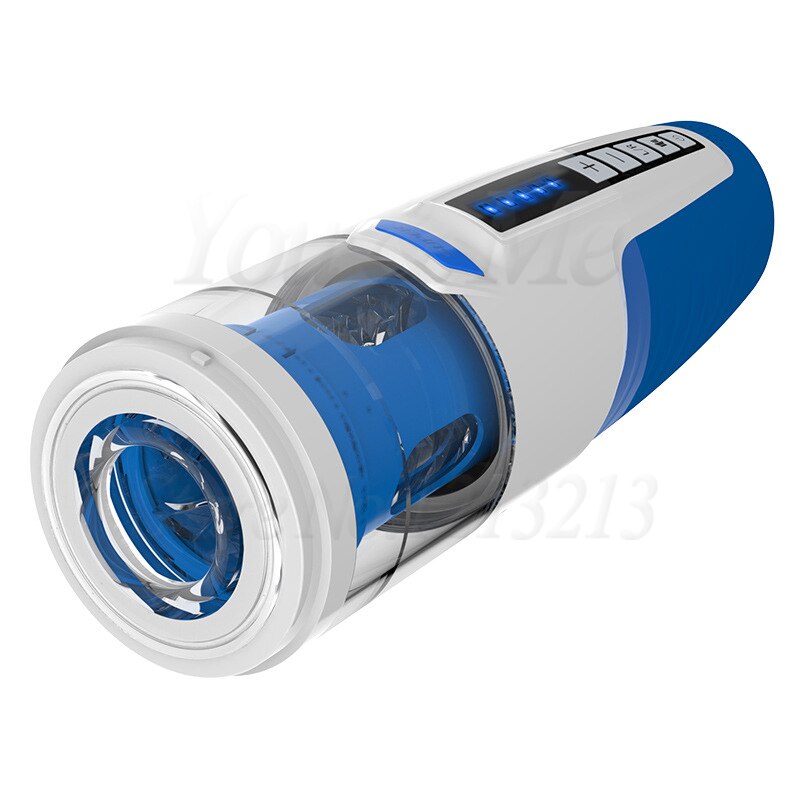 Leten Piston Telescopic Male Masturbator Rotating Retractable Strong Sucking Vibrator Oral Sex Toy for Men Blowjob Sex Machine.
